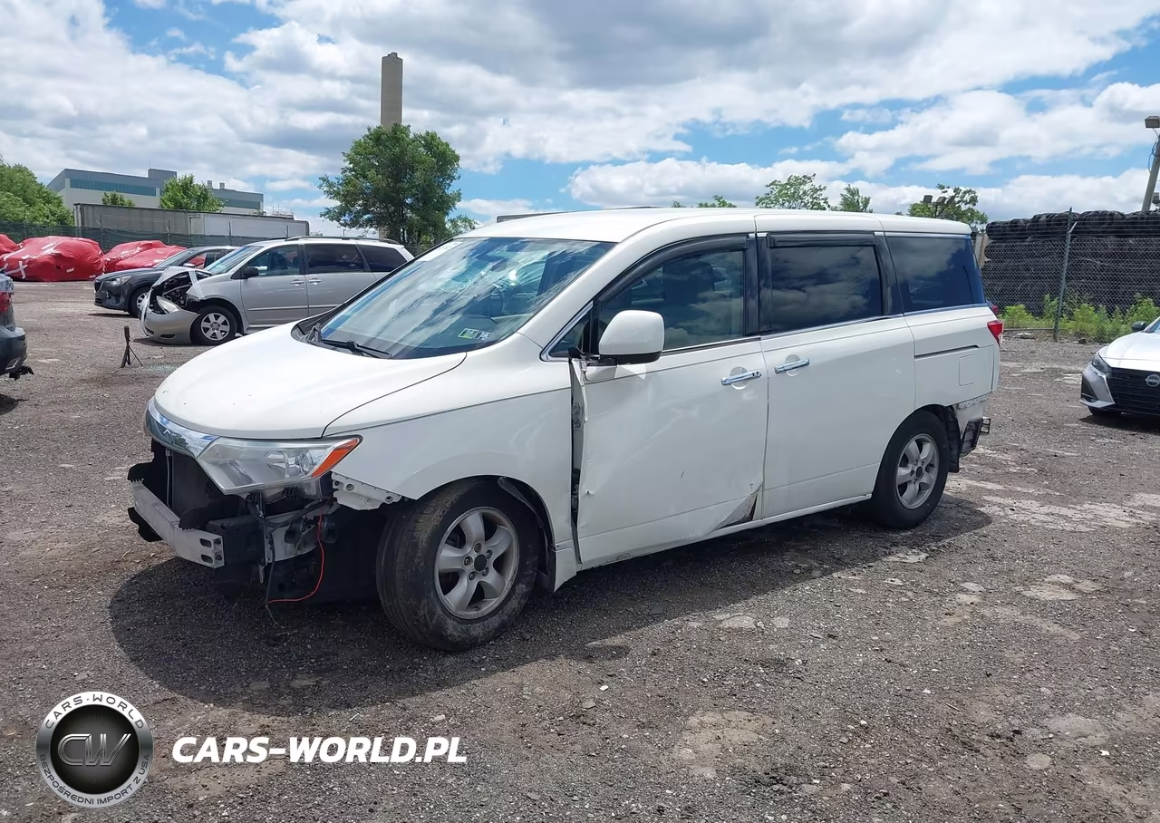 2012 Nissan Quest S VIN:JN8AE2KP2C9039446 - 2