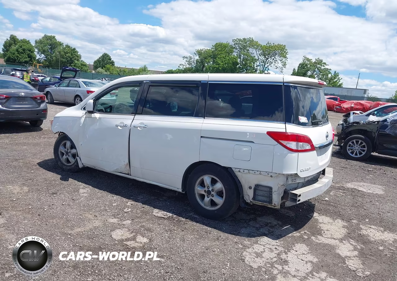 2012 Nissan Quest S VIN:JN8AE2KP2C9039446 - 3