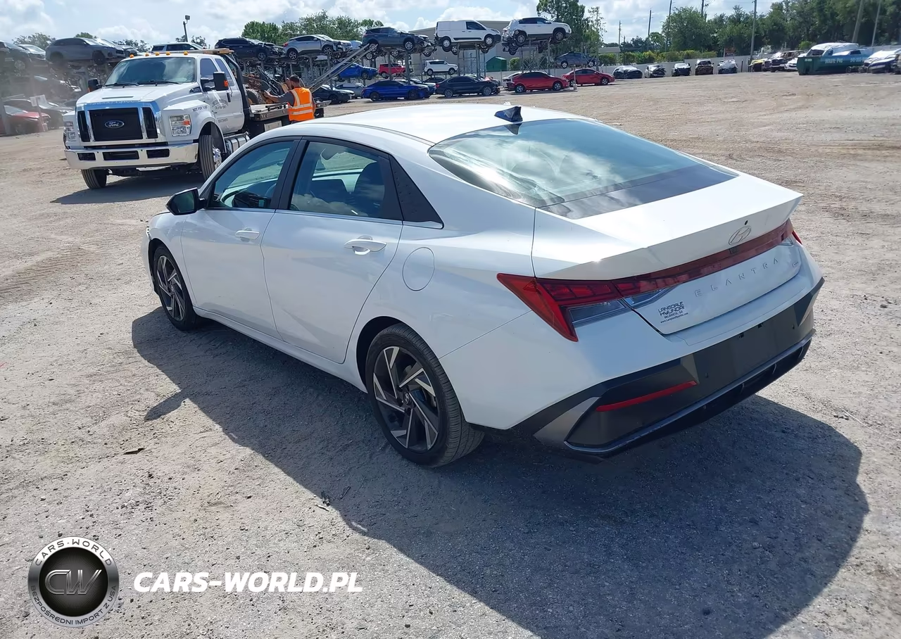 2024 Hyundai Elantra Hybrid Limited VIN:KMHLN4DJ6RU102249 - 3