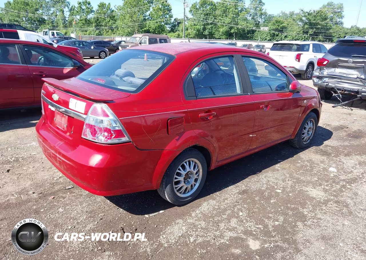 2007 Chevrolet Aveo Lt VIN:KL1TG56627B089125 - 4