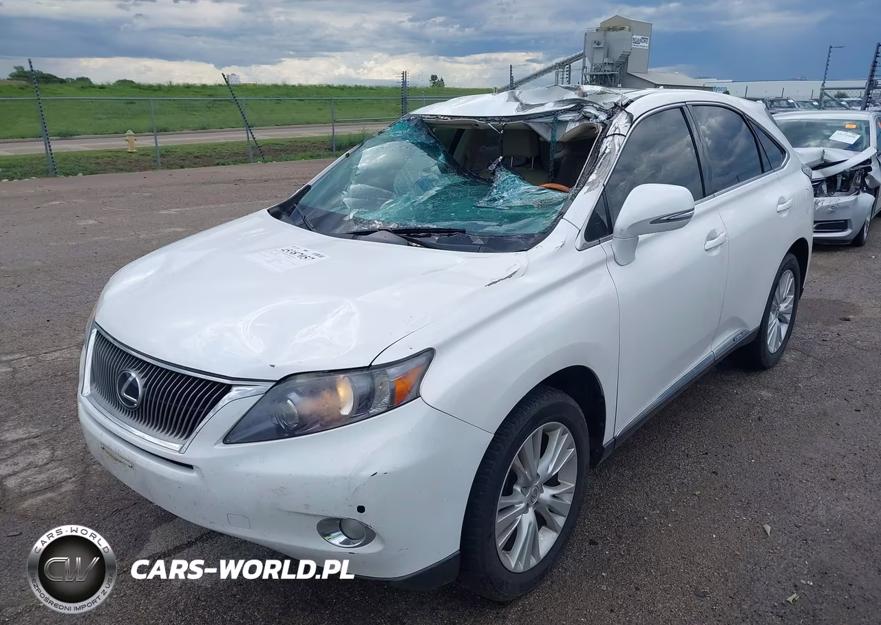 2010 Lexus Rx 450H VIN:JTJZB1BA2A2002834 - 2