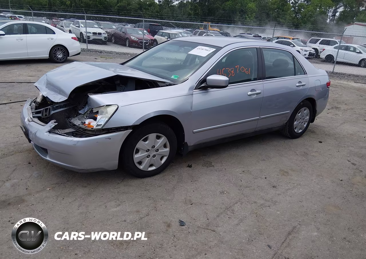 2004 Honda Accord 2.4 Lx VIN:1HGCM563X4A155091 - 2