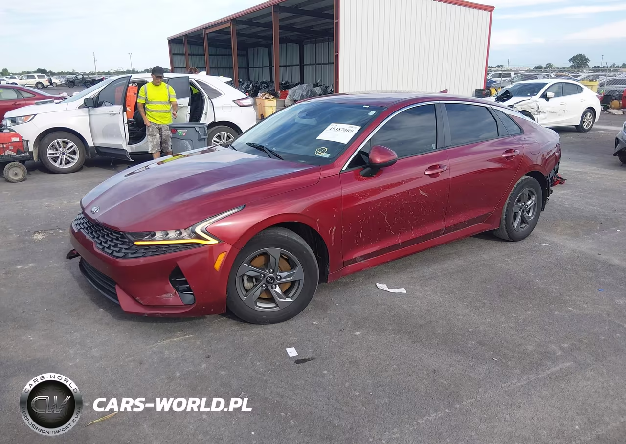 2021 Kia K5 Lxs VIN:5XXG14J23MG081356 - 2
