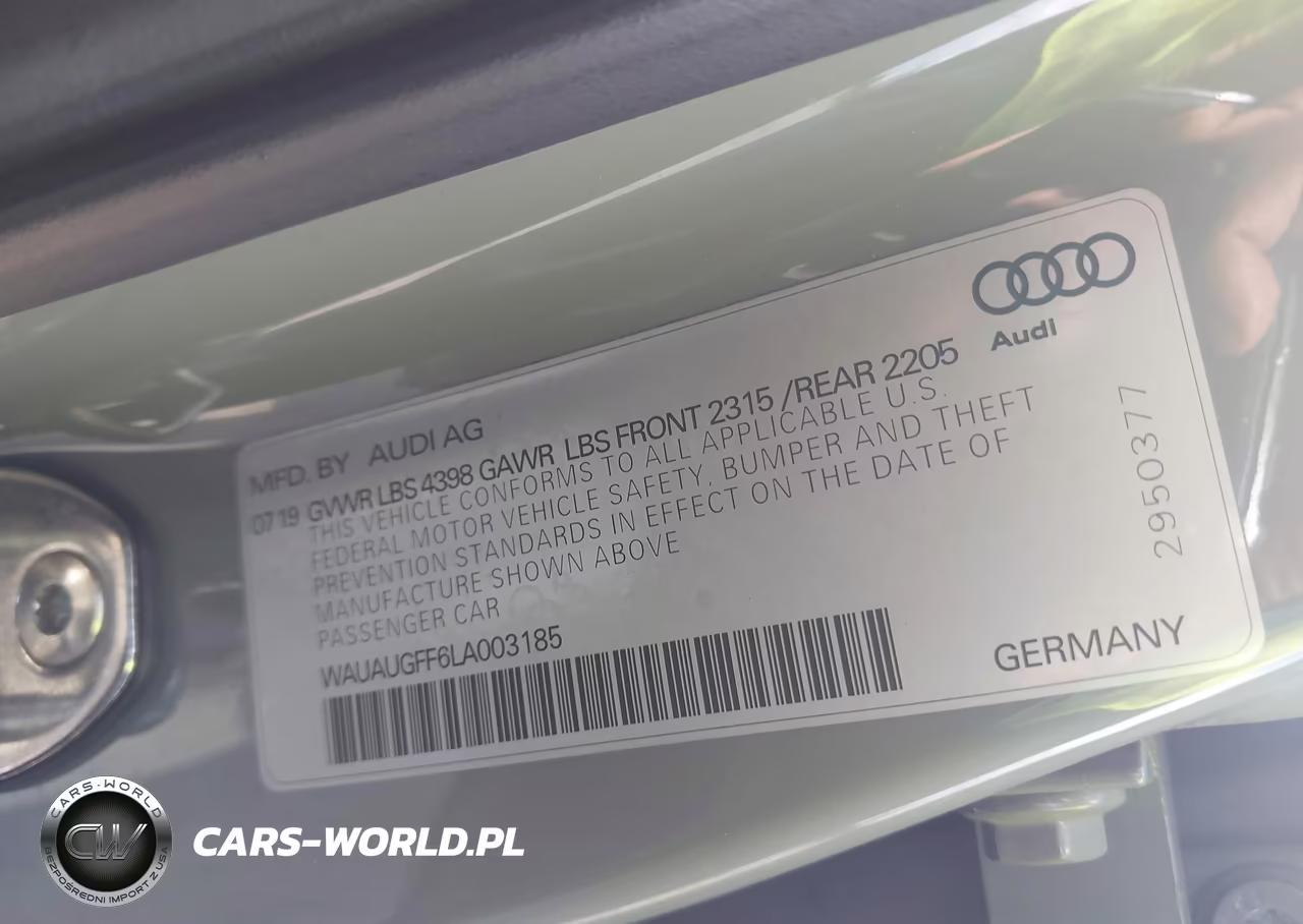 2020 Audi A3 Premium 40 Tfsi Front-Wheel Drive S Tronic VIN:WAUAUGFF6LA003185 - 9