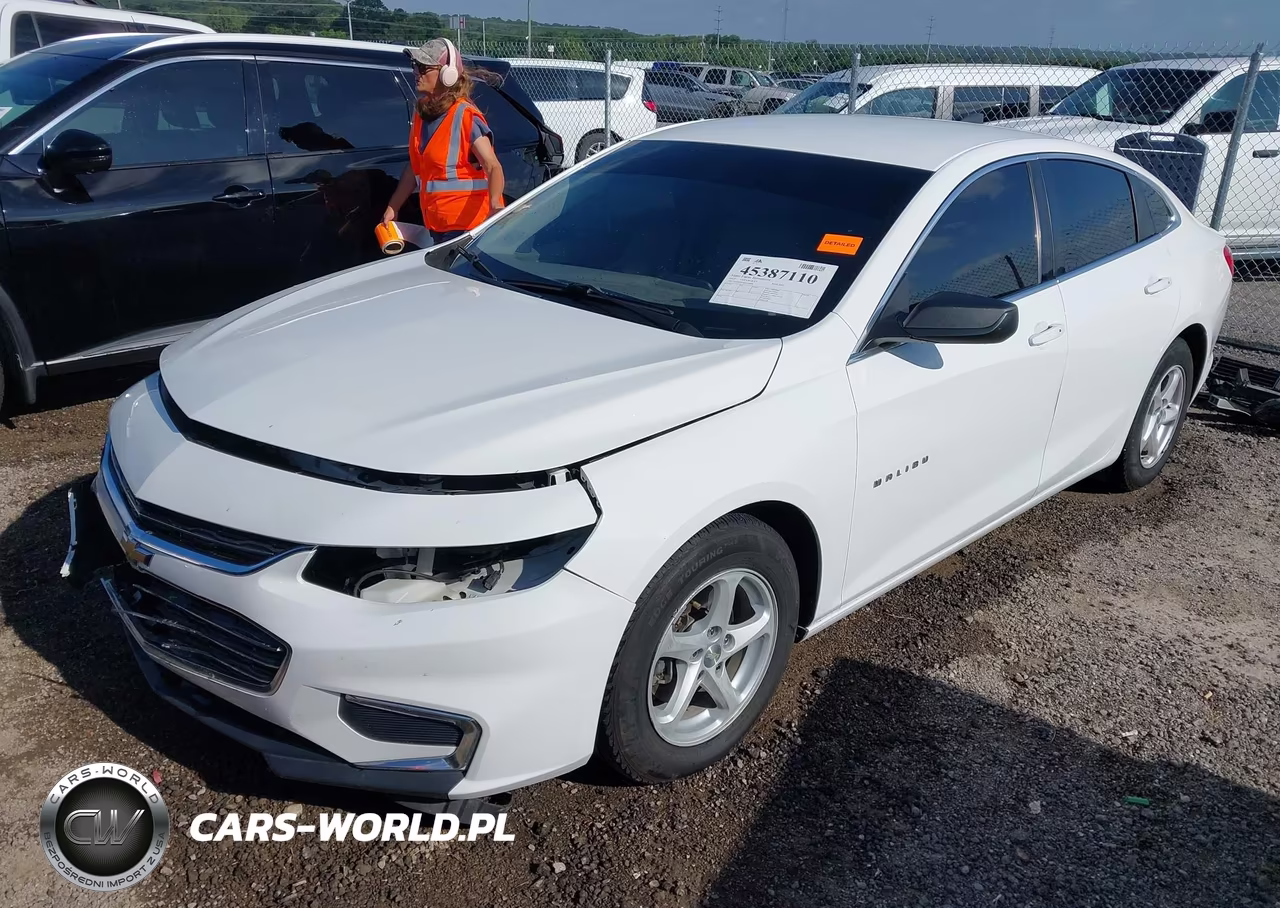 2017 Chevrolet Malibu Ls VIN:1G1ZB5ST6HF158009 - 2