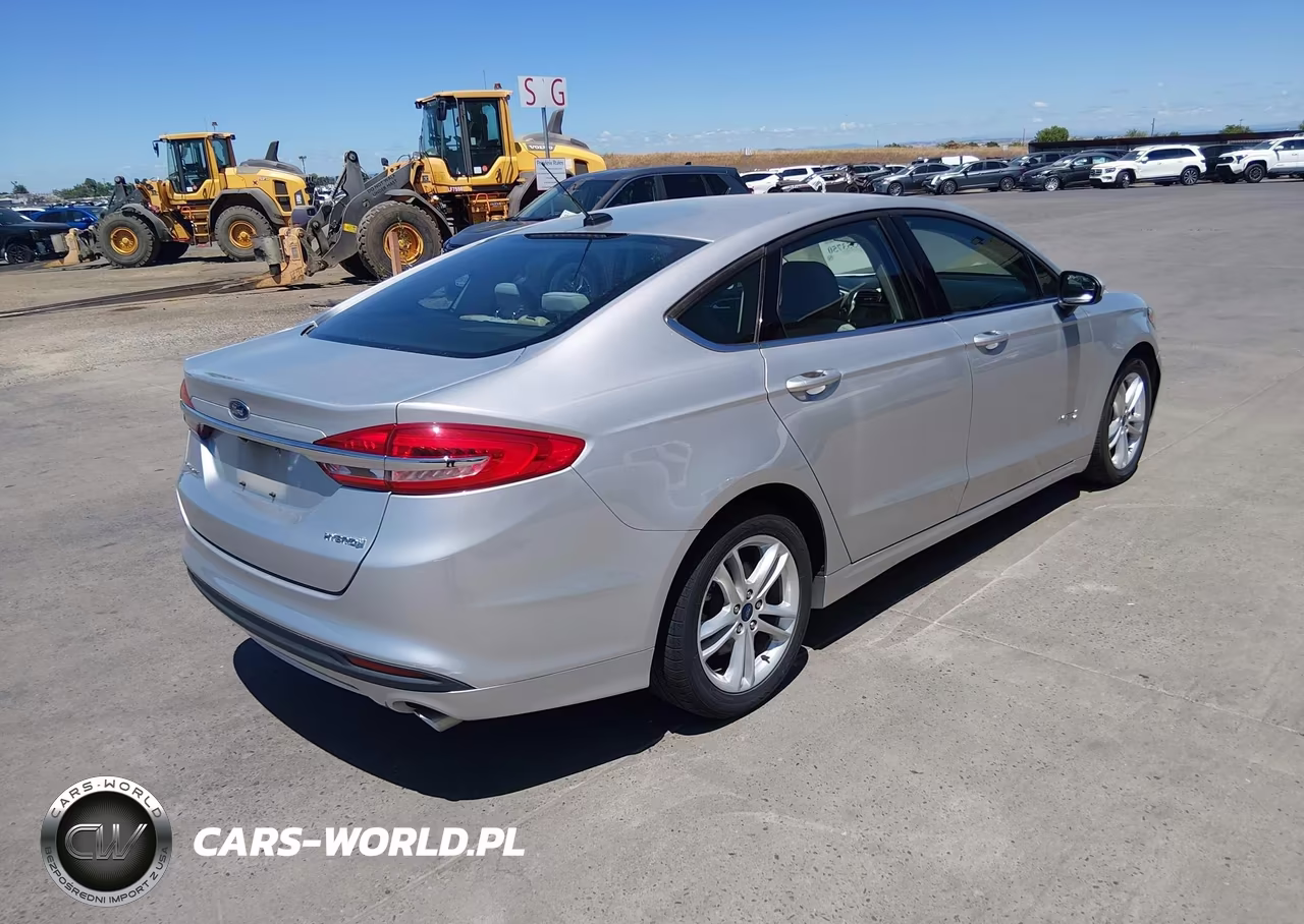 2018 Ford Fusion Hybrid S VIN:3FA6P0UU6JR101179 - 4