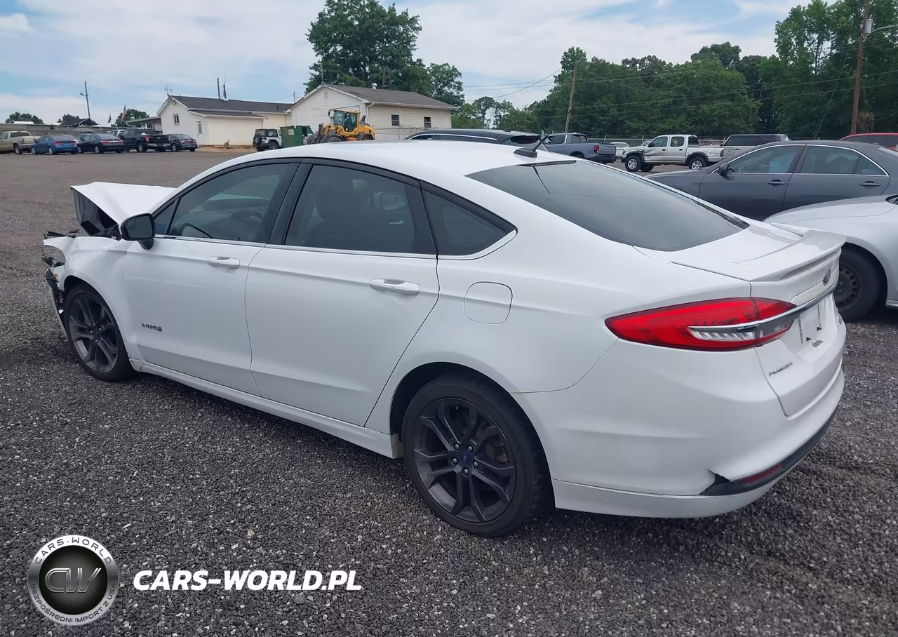 2018 Ford Fusion Hybrid Se VIN:3FA6P0LU9JR248694 - 3