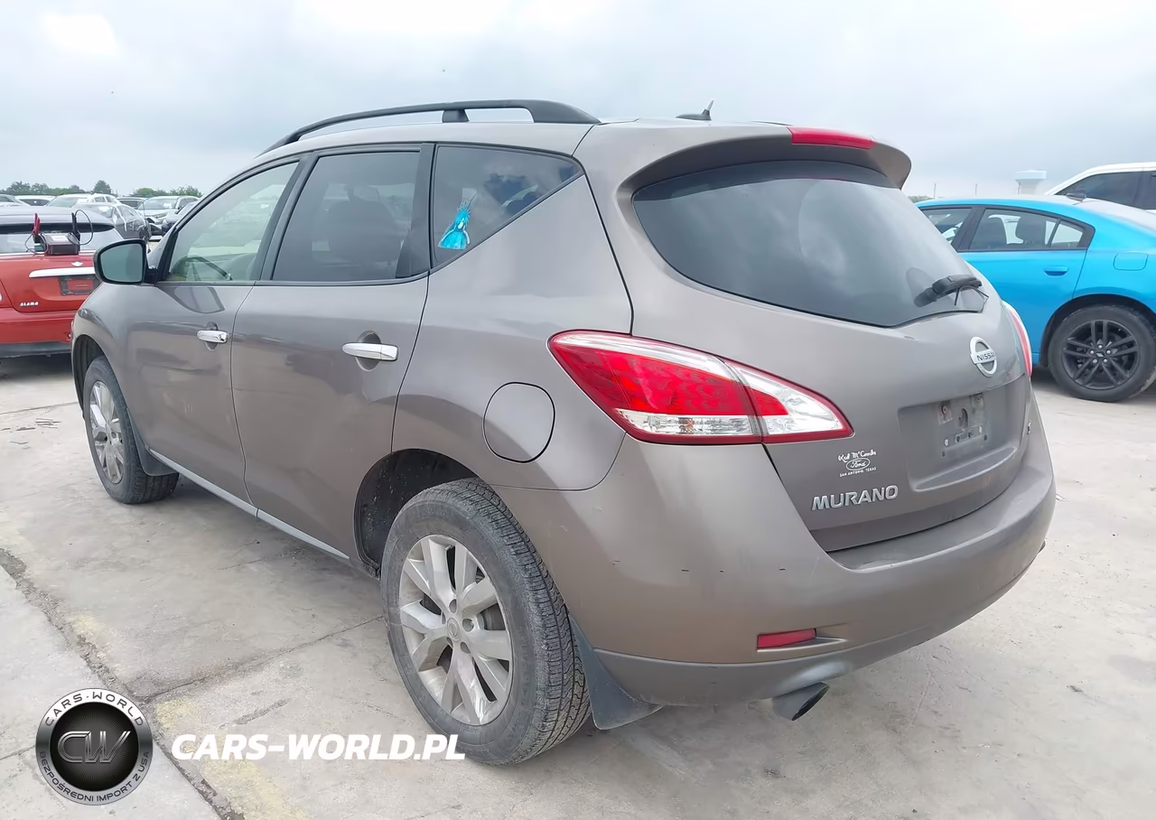 2013 Nissan Murano Sl VIN:JN8AZ1MU2DW214119 - 3