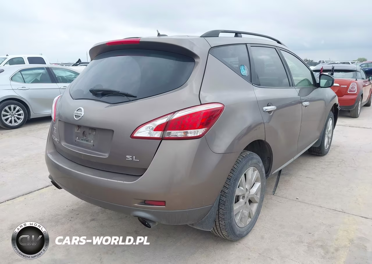 2013 Nissan Murano Sl VIN:JN8AZ1MU2DW214119 - 4