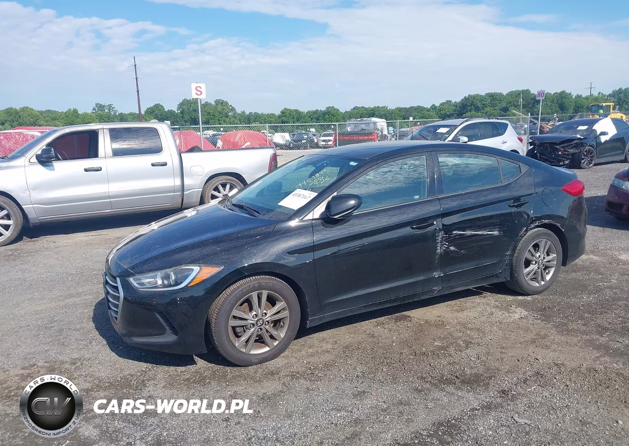 2018 Hyundai Elantra Sel VIN:5NPD84LF6JH371654 - 2