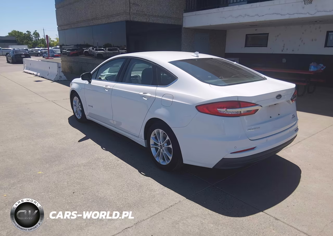 2019 Ford Fusion Hybrid Se VIN:3FA6P0LU9KR274049 - 3