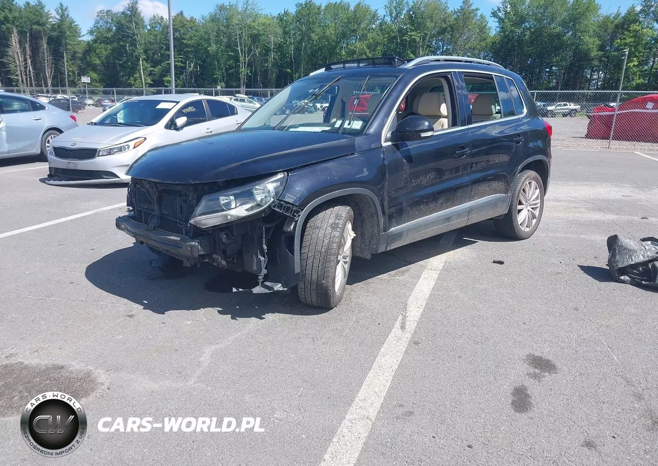 2012 Volkswagen Tiguan Se VIN:WVGBV7AX2CW609358 - 2