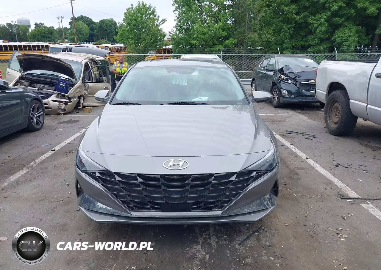 2021 Hyundai Elantra Hybrid Limited VIN:KMHLN4AJ0MU003715 - 12