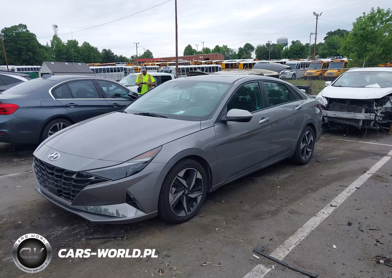 2021 Hyundai Elantra Hybrid Limited VIN:KMHLN4AJ0MU003715 - 2