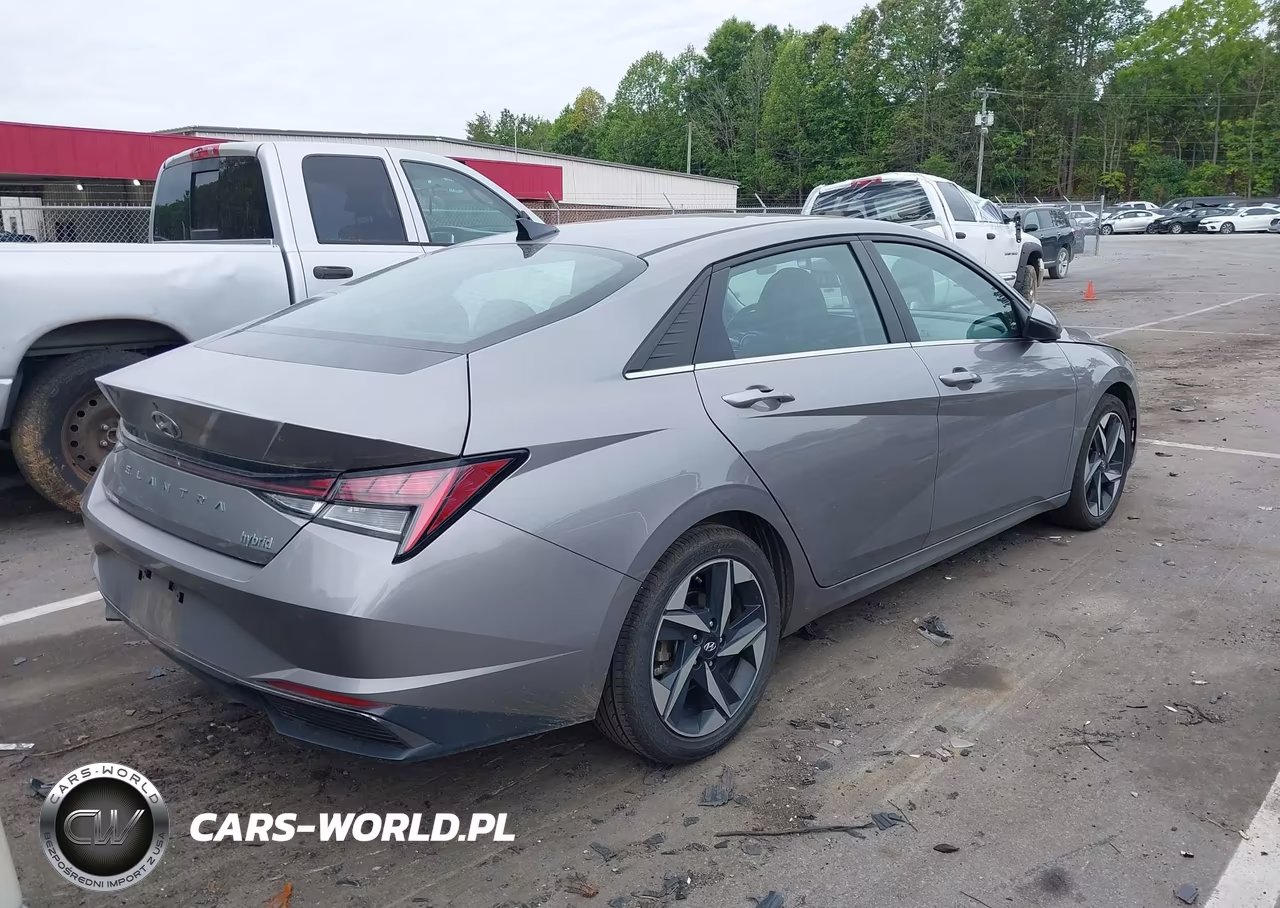 2021 Hyundai Elantra Hybrid Limited VIN:KMHLN4AJ0MU003715 - 4