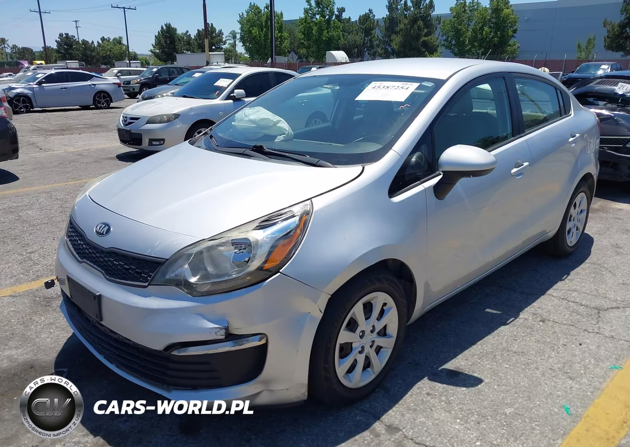 2016 Kia Rio Lx VIN:KNADM4A35G6623284 - 2