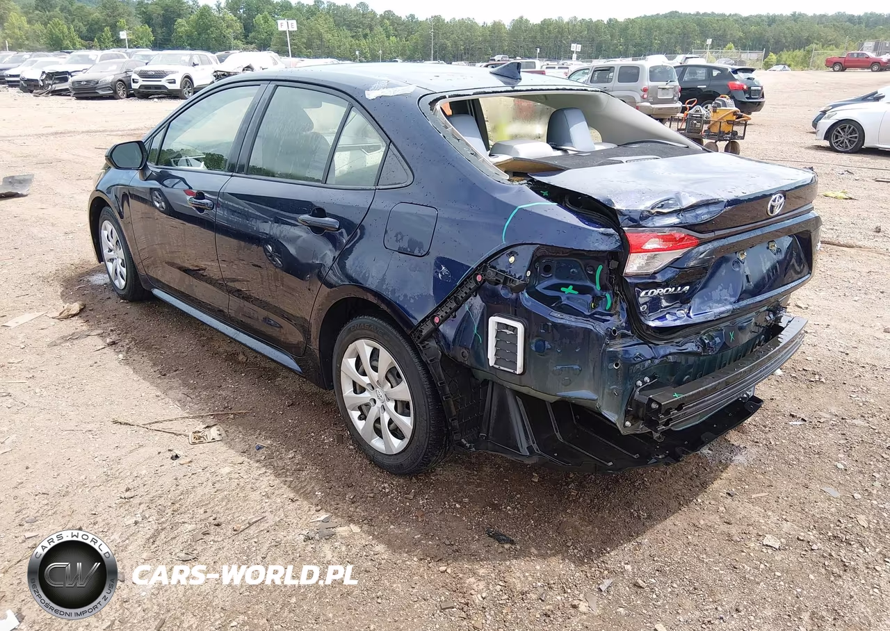 2021 Toyota Corolla Le VIN:JTDEPMAE4MJ136215 - 3