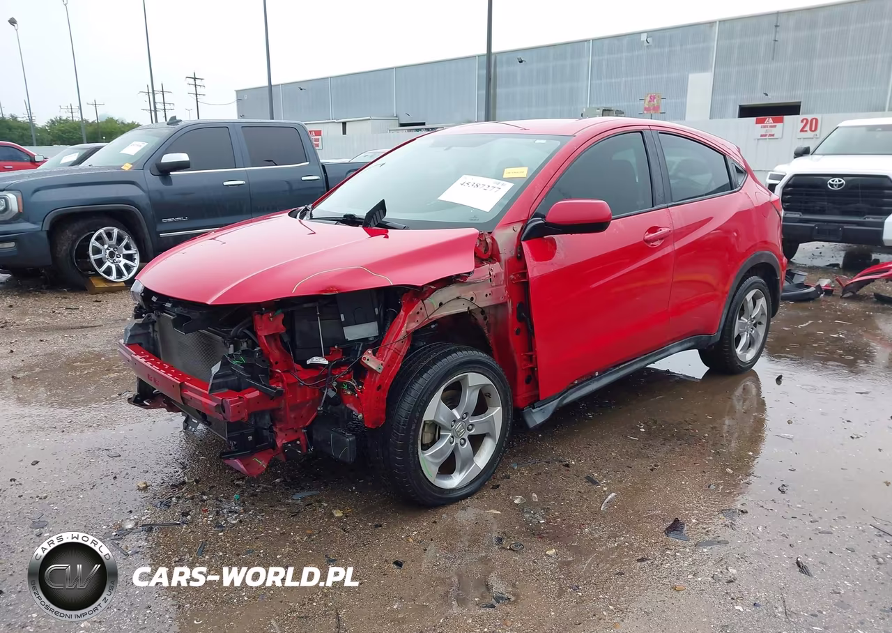 2018 Honda Hr-V Lx VIN:3CZRU5H33JG701128 - 2
