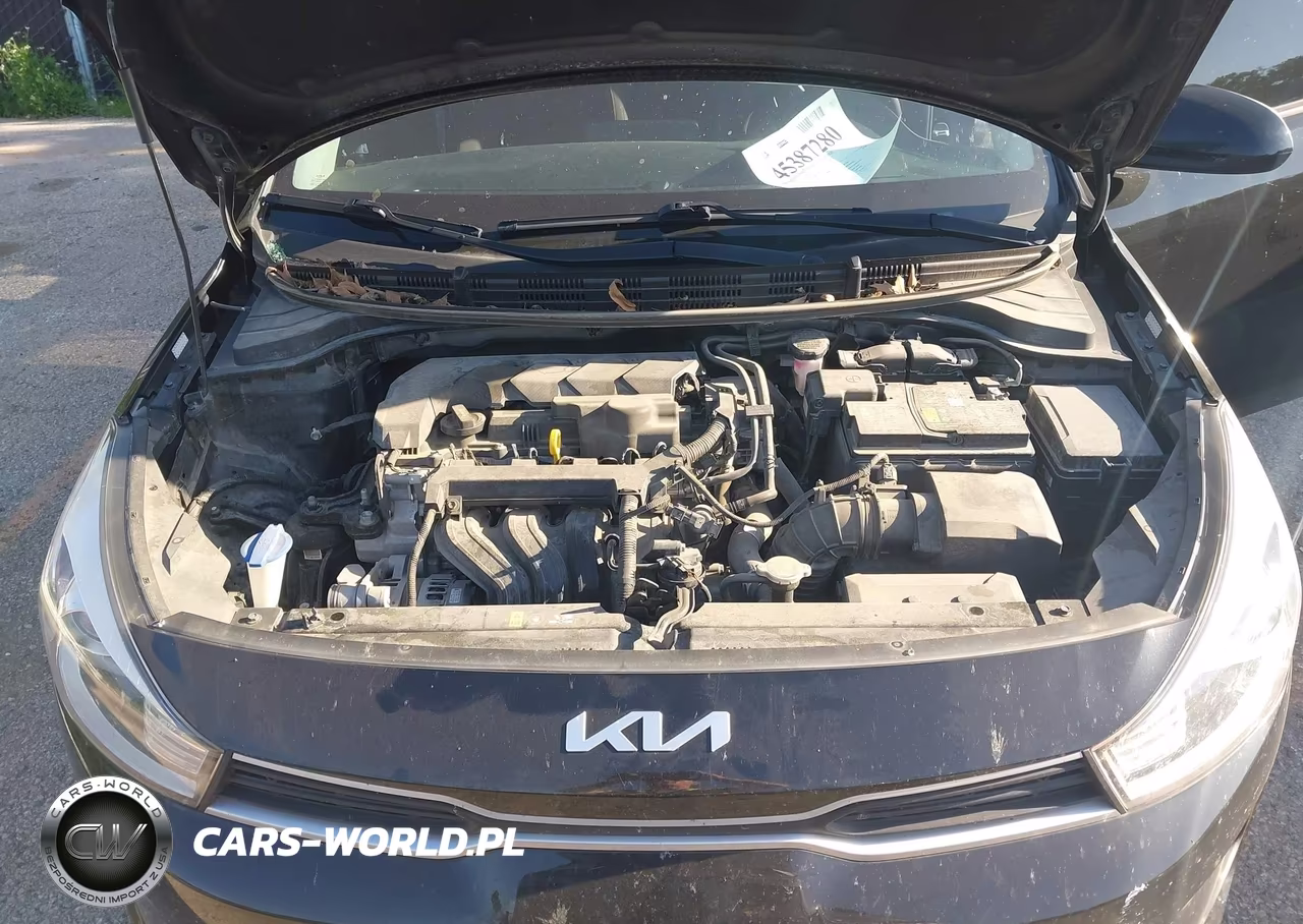 2022 Kia Rio S VIN:3KPA24AD7NE462240 - 10