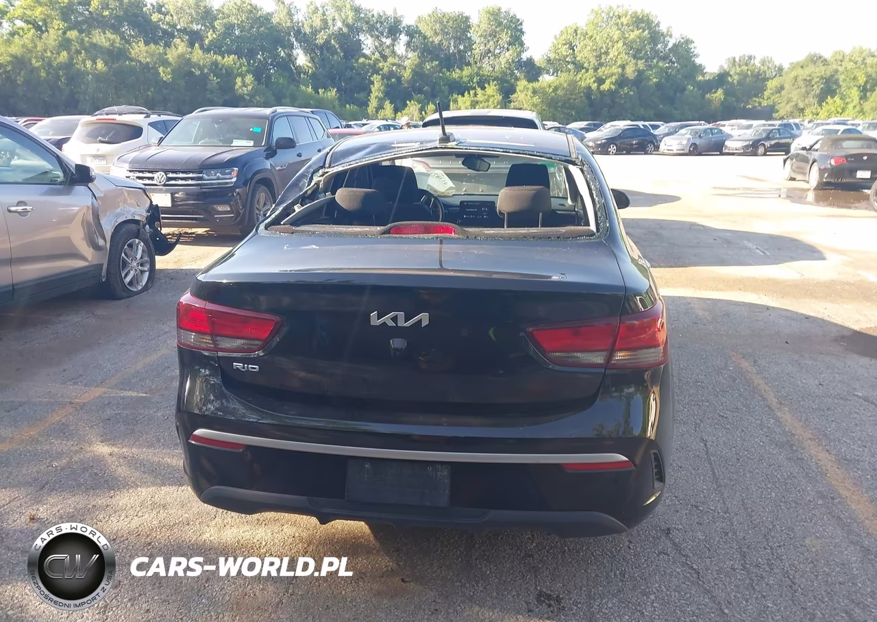 2022 Kia Rio S VIN:3KPA24AD7NE462240 - 17