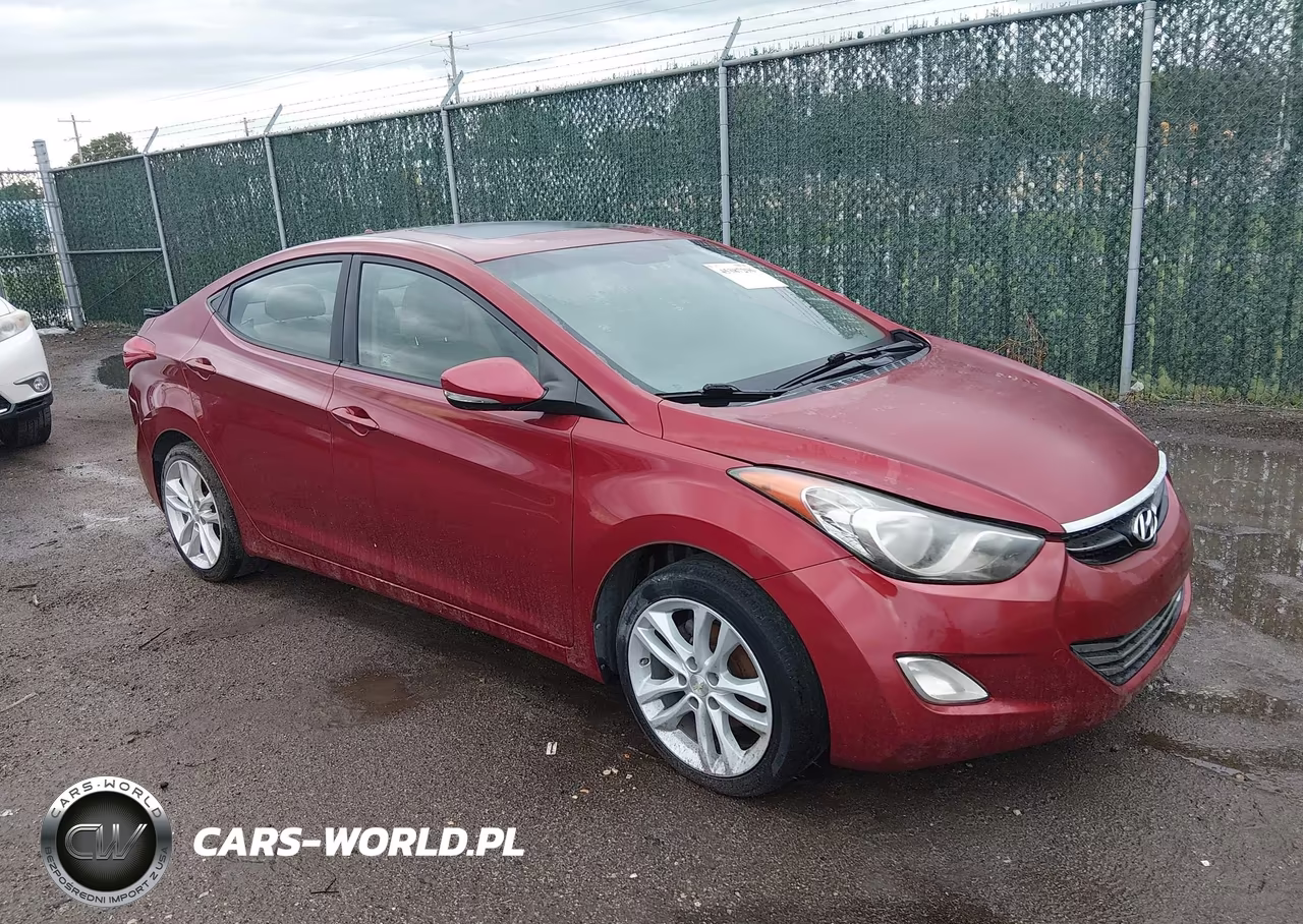 2012 Hyundai Elantra Limited (Ulsan Plant)