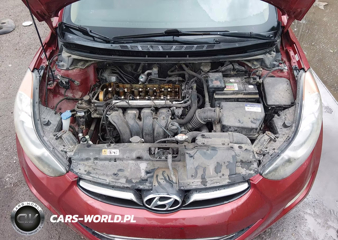 2012 Hyundai Elantra Limited (Ulsan Plant) VIN:KMHDH4AE8CU249375 - 10