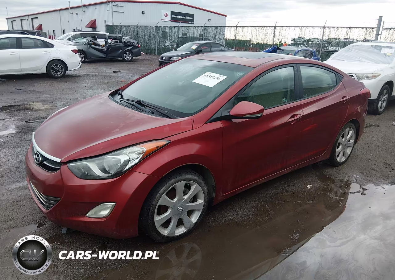 2012 Hyundai Elantra Limited (Ulsan Plant) VIN:KMHDH4AE8CU249375 - 2