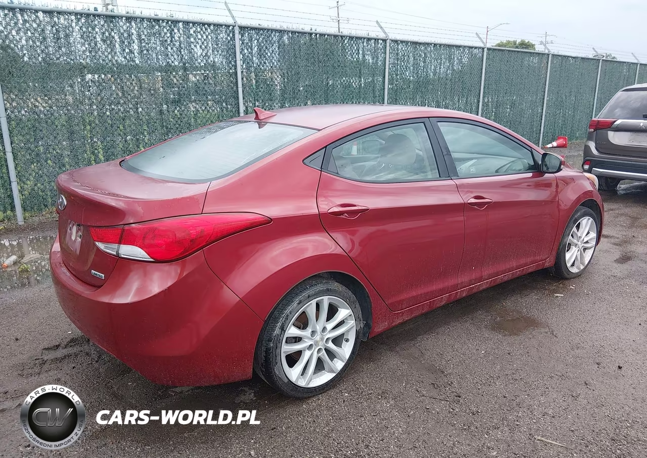 2012 Hyundai Elantra Limited (Ulsan Plant) VIN:KMHDH4AE8CU249375 - 4