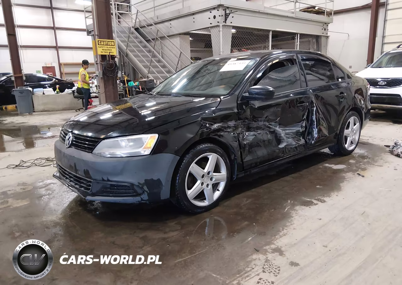 2014 Volkswagen Jetta 2.0L S VIN:3VW1K7AJ2EM437644 - 2