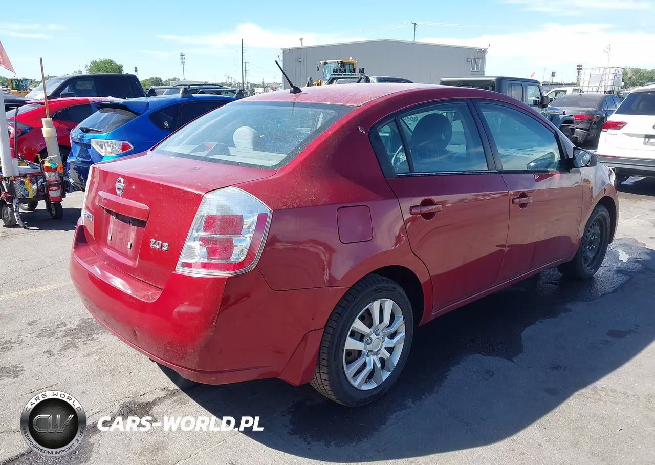 2007 Nissan Sentra 2.0S VIN:3N1AB61E47L691531 - 4