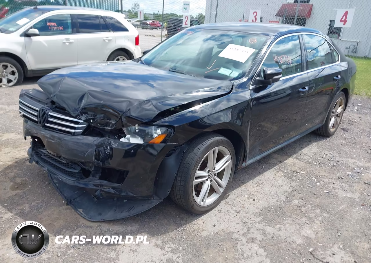 2014 Volkswagen Passat 1.8T Se VIN:1VWBT7A31EC072183 - 2