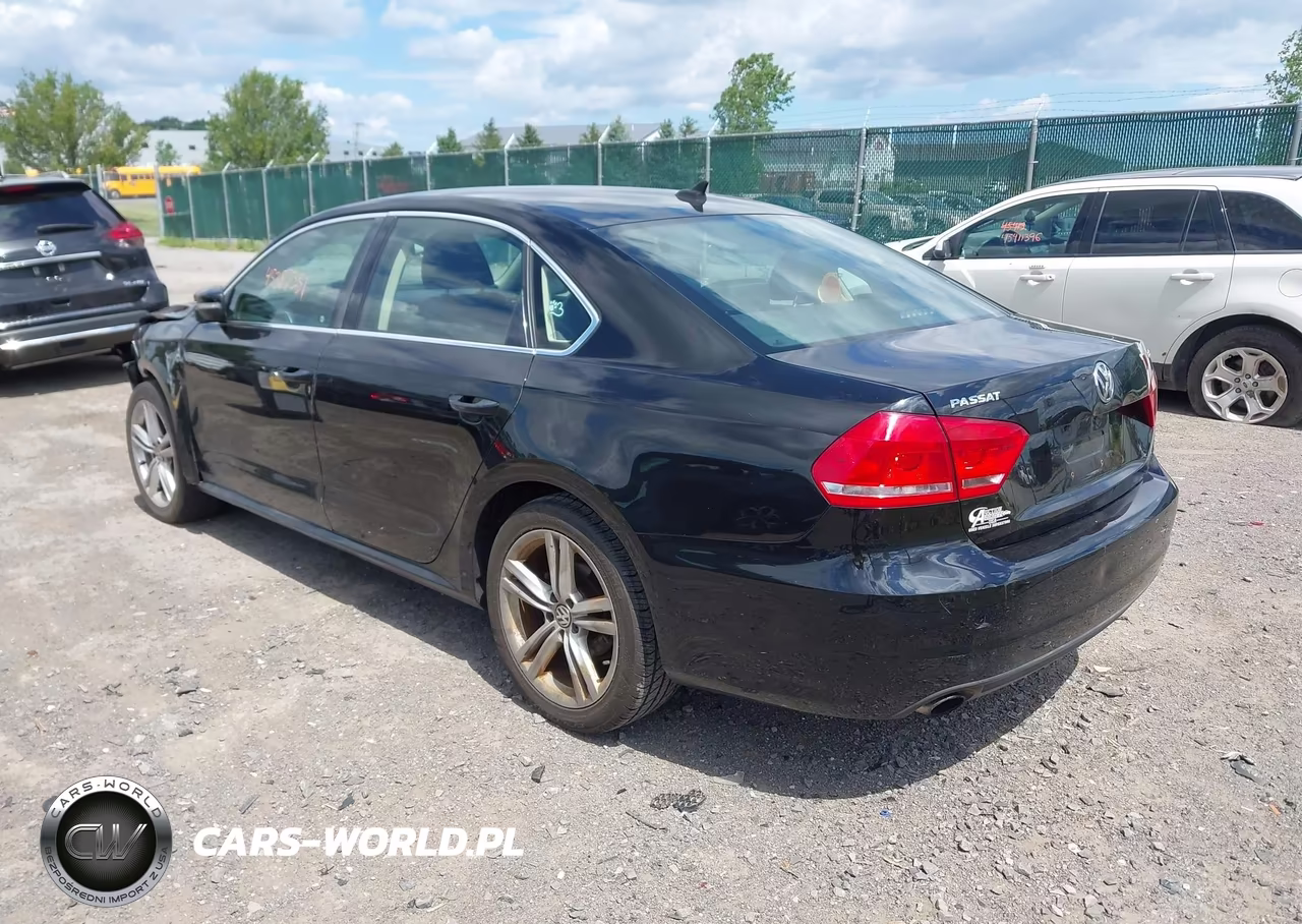 2014 Volkswagen Passat 1.8T Se VIN:1VWBT7A31EC072183 - 3