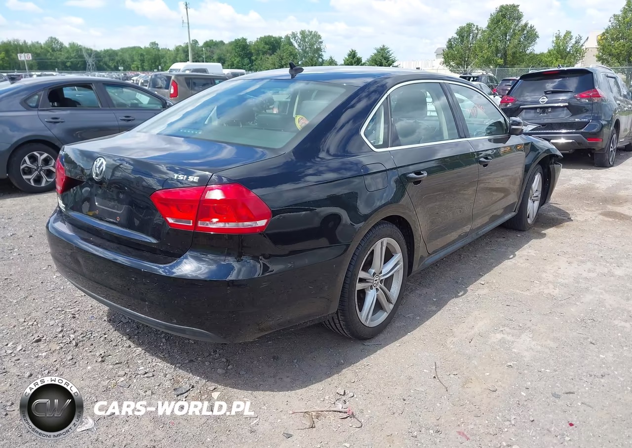 2014 Volkswagen Passat 1.8T Se VIN:1VWBT7A31EC072183 - 4