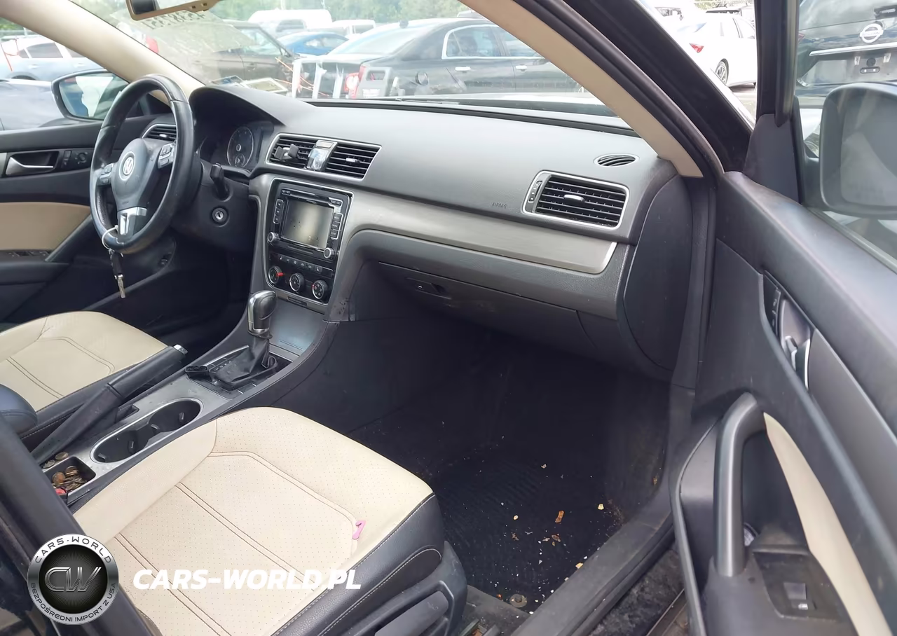 2014 Volkswagen Passat 1.8T Se VIN:1VWBT7A31EC072183 - 5