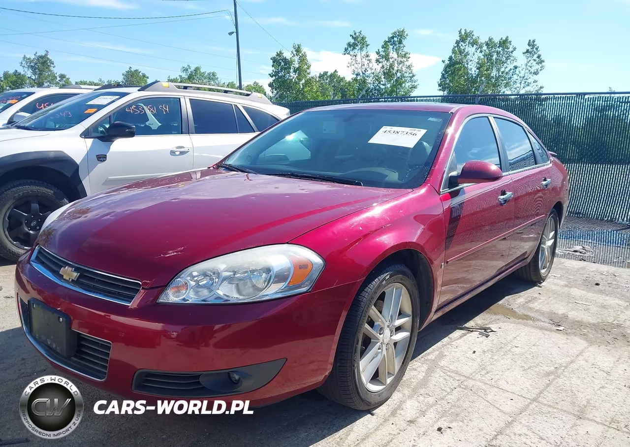 2008 Chevrolet Impala Ltz VIN:2G1WU583581366474 - 2