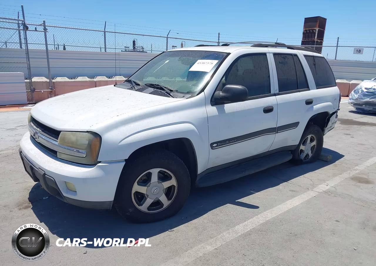 2002 Chevrolet Trailblazer Lt VIN:1GNDS13S822266007 - 2