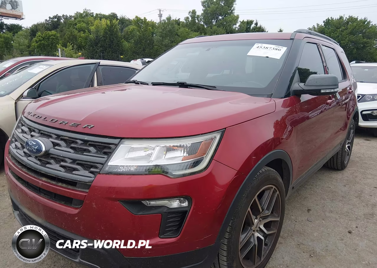 2019 Ford Explorer Xlt VIN:1FM5K7D84KGA08391 - 2
