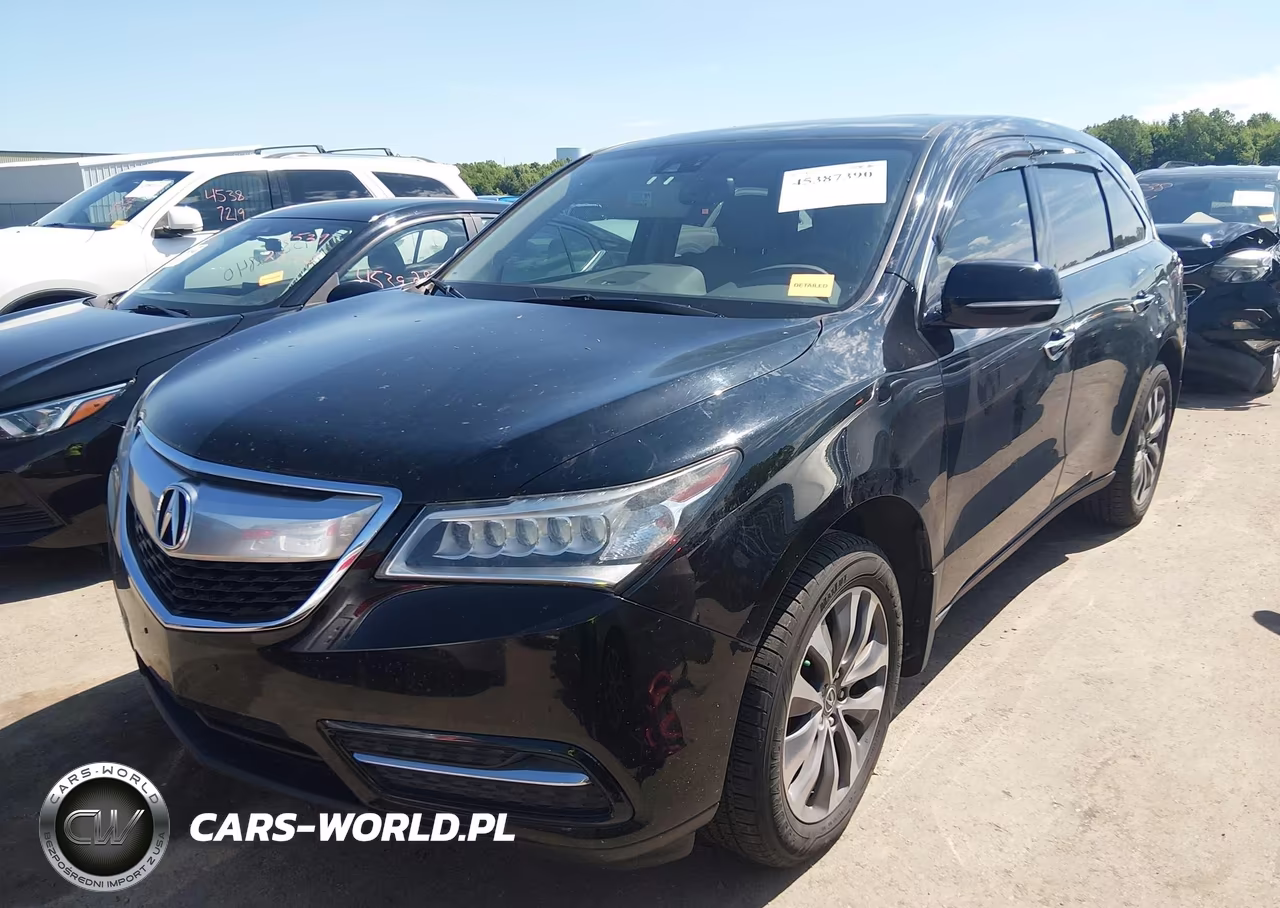 2014 Acura Mdx Technology Package VIN:5FRYD4H46EB045389 - 2