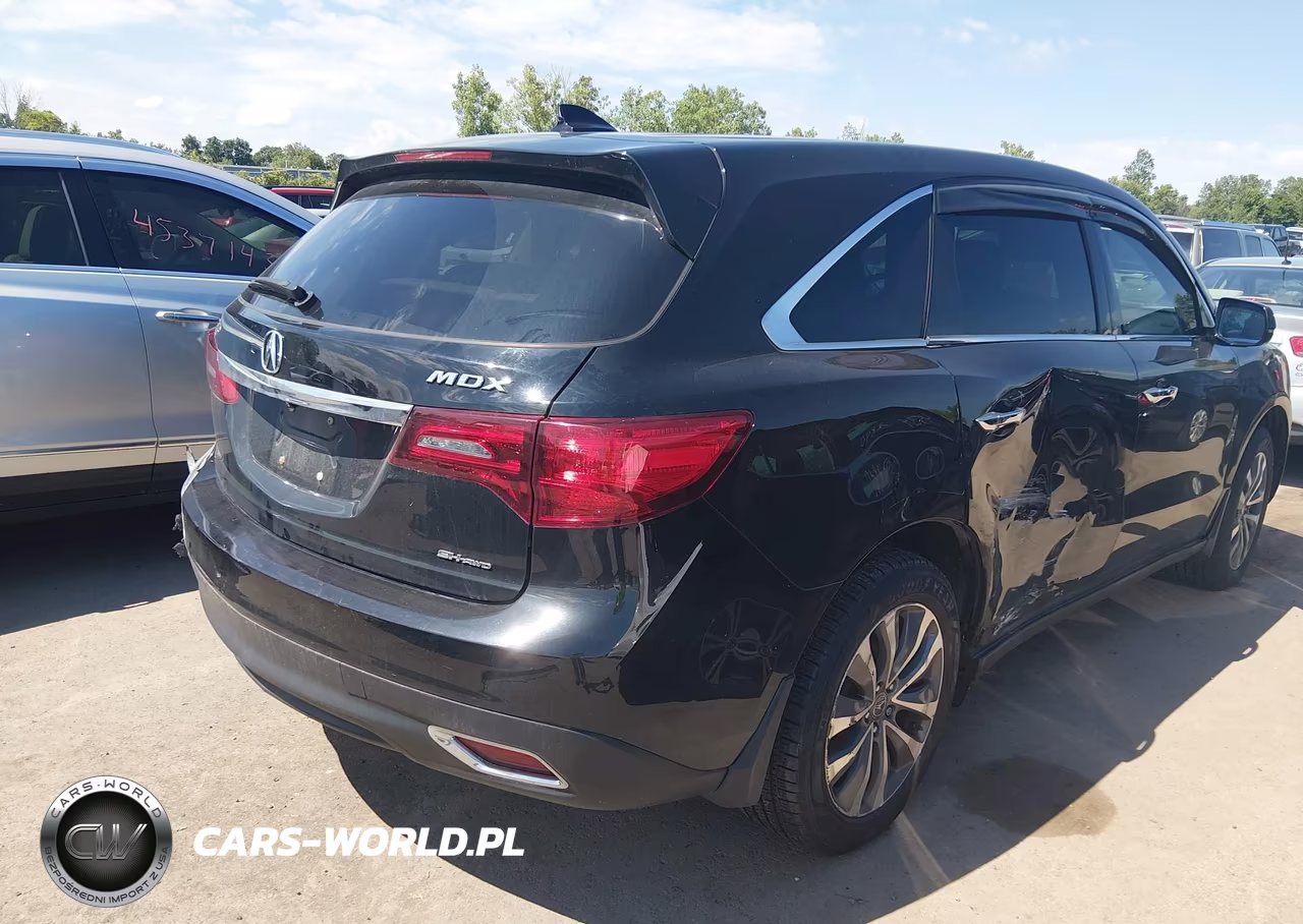 2014 Acura Mdx Technology Package VIN:5FRYD4H46EB045389 - 6