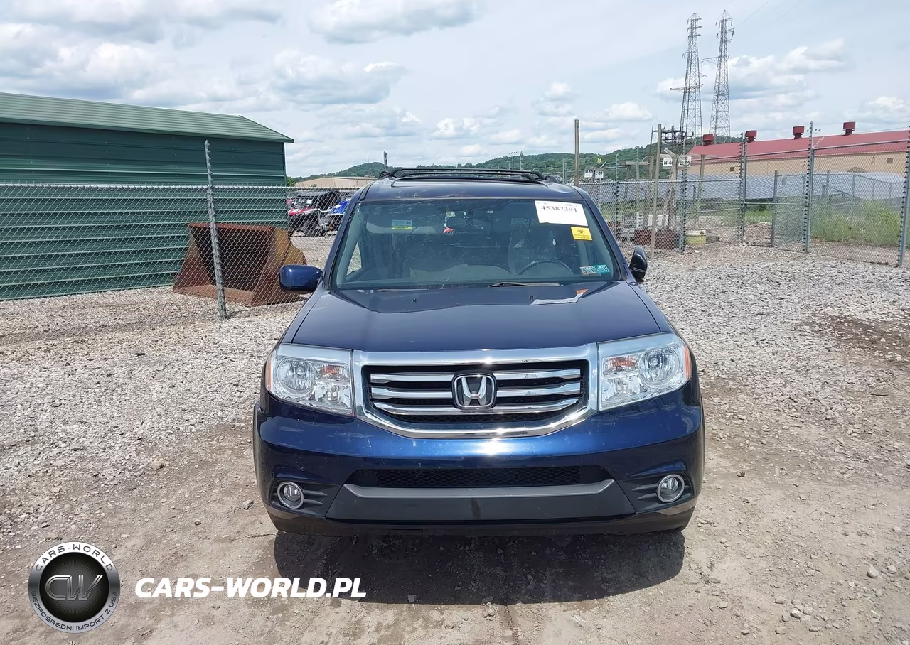 2013 Honda Pilot Ex-L VIN:5FNYF4H59DB069334 - 12
