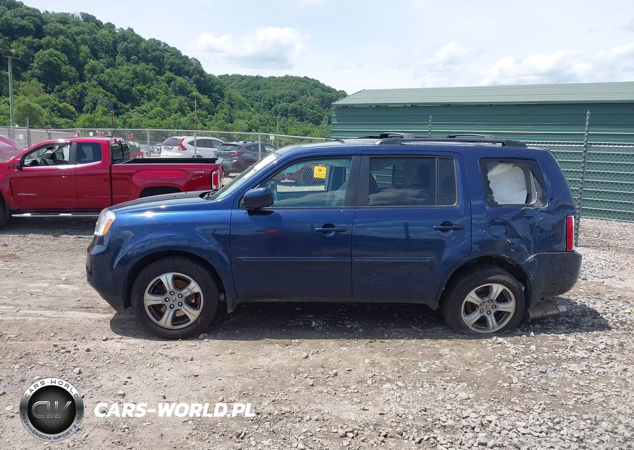 2013 Honda Pilot Ex-L VIN:5FNYF4H59DB069334 - 14