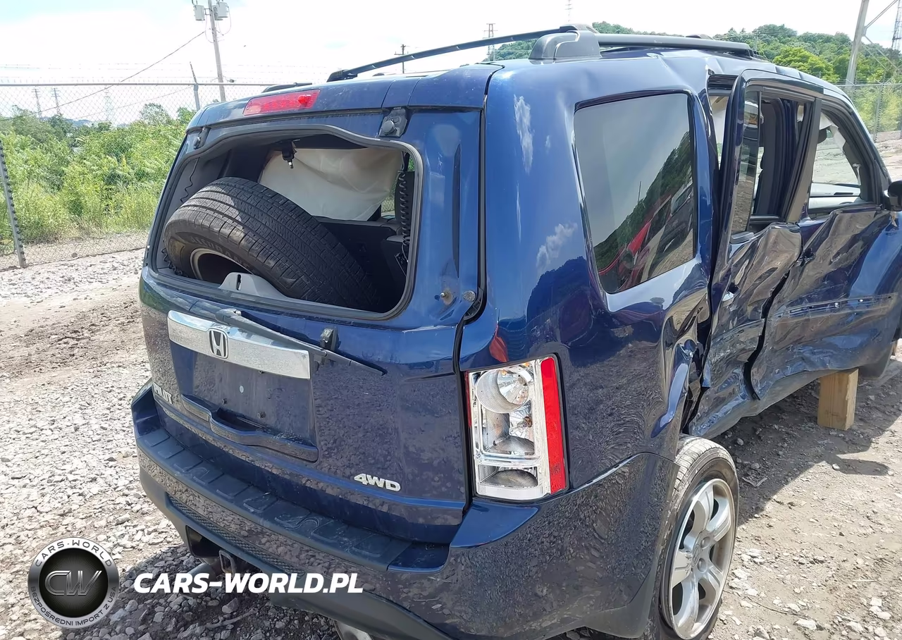 2013 Honda Pilot Ex-L VIN:5FNYF4H59DB069334 - 18