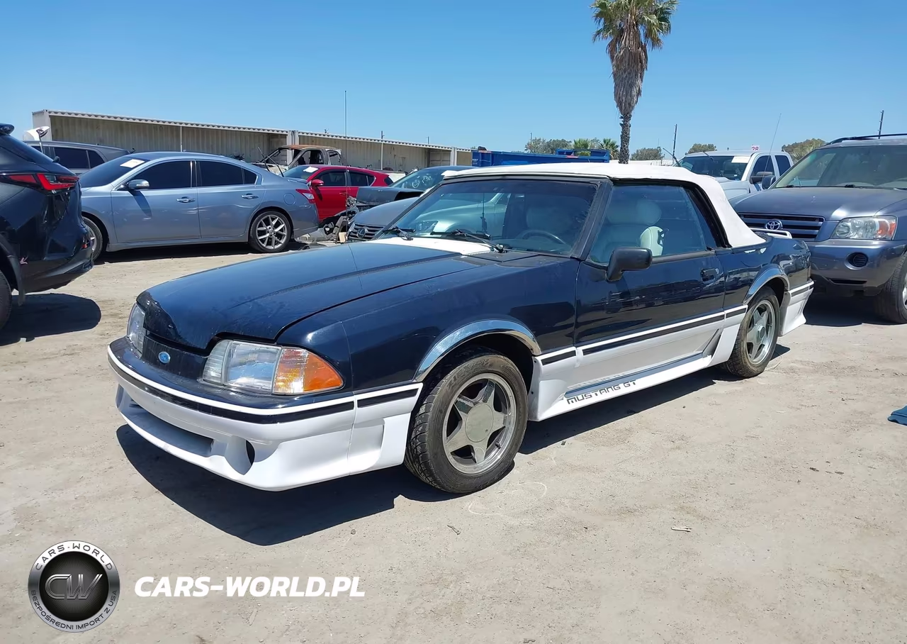 1989 Ford Mustang Gt-Cobra Gt VIN:1FABP45E5KF163880 - 2