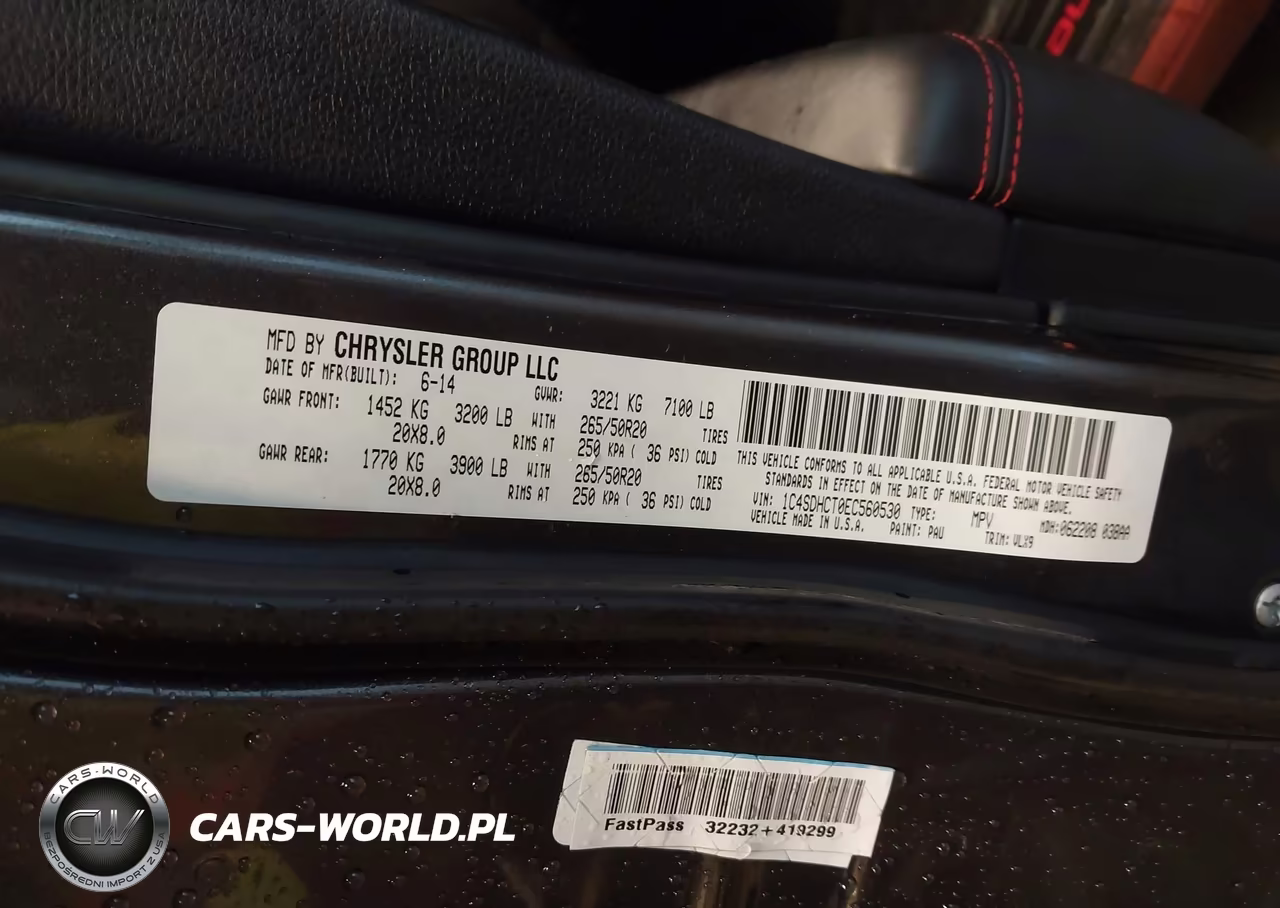 2014 Dodge Durango R-T VIN:1C4SDHCT0EC560530 - 9