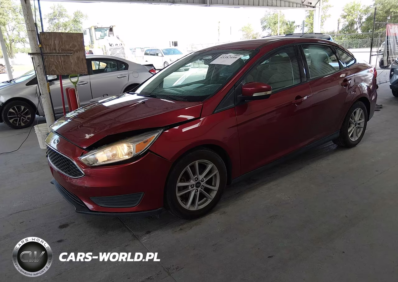 2016 Ford Focus Se VIN:1FADP3F29GL378064 - 2