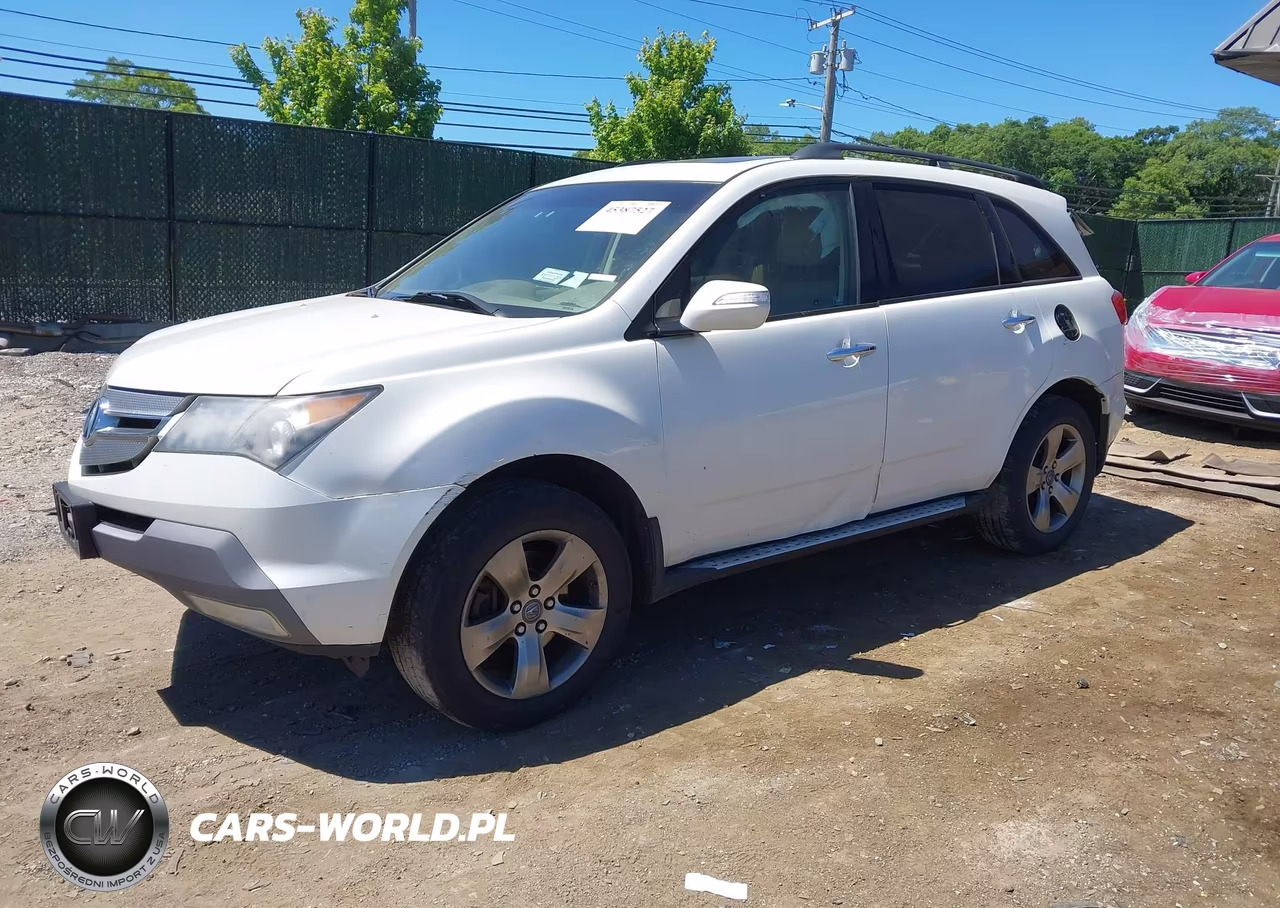 2009 Acura Mdx Sport Package VIN:2HNYD28869H507839 - 2