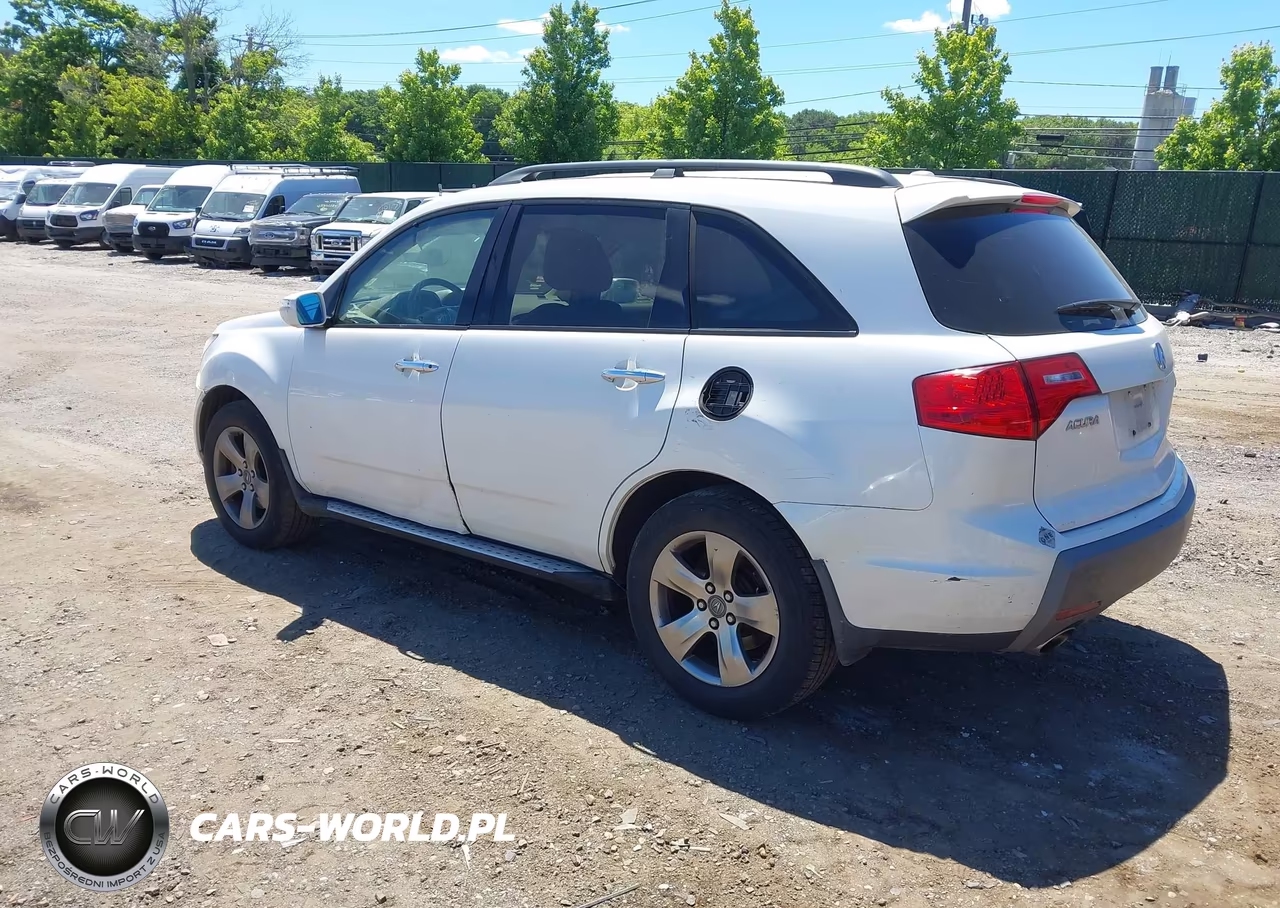 2009 Acura Mdx Sport Package VIN:2HNYD28869H507839 - 3