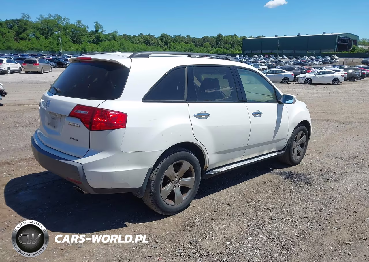 2009 Acura Mdx Sport Package VIN:2HNYD28869H507839 - 4