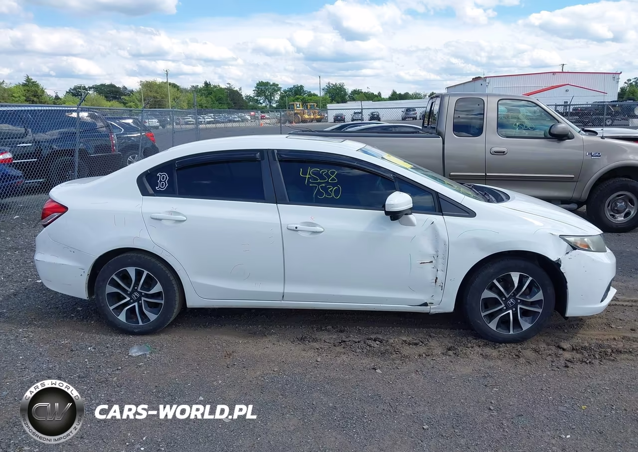 2014 Honda Civic Ex VIN:2HGFB2F86EH548540 - 13