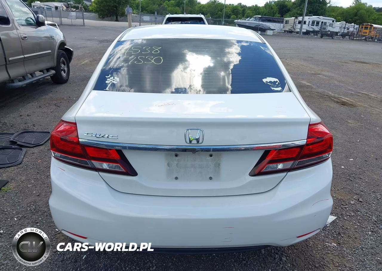 2014 Honda Civic Ex VIN:2HGFB2F86EH548540 - 16